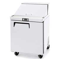 Atosa 27-in Refrigerated Mega Top Sandwich Prep Table w/ 12 Stainless Steel Pans (Alternate View 5)