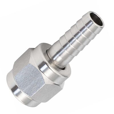 1/4" FFL Swivel Nut - Threaded to Barbed / 