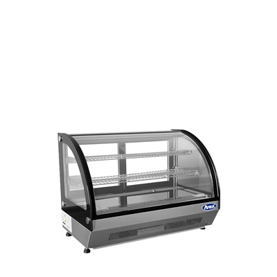 Refrigerated Countertop Merchandiser Display (Curved Glass, 4.6 Cu Ft) (Alternate View 2)