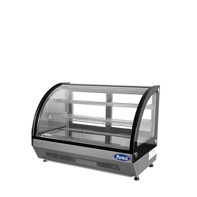 Refrigerated Countertop Merchandiser Display (Curved Glass, 4.6 Cu Ft) (Alternate View 3)