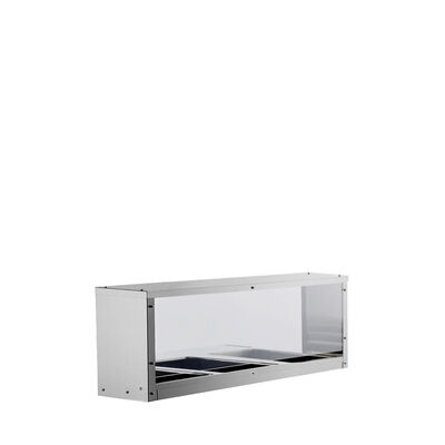 Overshelf with Sneeze Guard for 3-Well Steam Table / Overshelf with Sneeze Guard for 3-Well Steam Tabl