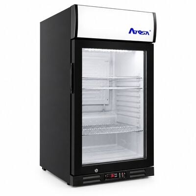 Atosa CTD-3ST Countertop Merchandiser with Lighted Top Display (2.4 Cu. Ft.) (Alternate View 2)