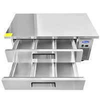 Atosa 52-in Refrigeratred Chef Base (Alternate View 4)