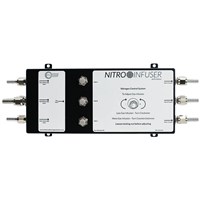 NitroNow Empowered Stainless Triple Faucet On-Demand Nitro Coffee Kegerator (Alternate View 6)