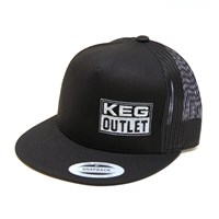 Keg Outlet Classic Trucker Hat (FlexFit Trucker Snap Back) (Alternate View 2)