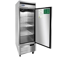 Atosa Upright Freezer / One Door, Right Hinged - Bottom Mount (Alternate View 3)