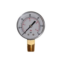 Regulator Gauge - 0-60 PSI (Alternate View 1)