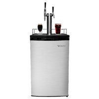Cold Brew & Nitro Coffee Kegerator - 2 Faucets (Black) (Alternate View 4)