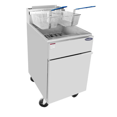 Atosa 75-90 lb. Commercial Gas Fryer (Energy Star) (Alternate View 3)