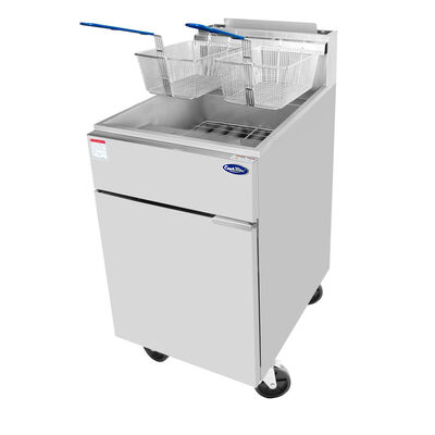Atosa 75-90 lb. Commercial Gas Fryer (Energy Star) (Alternate View 5)
