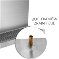 Drip Tray for 4 Draft Beer Faucets with Drain Tube (Alternate View 2)