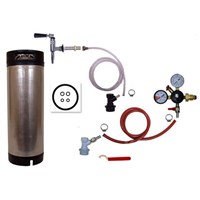 Refrigerator Keg Kit - Nitrogen Tap - BALL LOCK with Keg (Alternate View 1)
