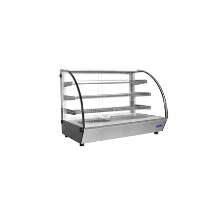 Atosa 35-inch Curved Glass Heated Display Case (Alternate View 2)
