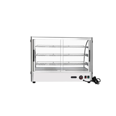 Atosa 35-inch Curved Glass Heated Display Case (Alternate View 4)