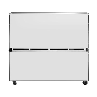 60" Gas Range w/ 10 32,000 BTU Burners; 2 26-1/2" Wide Ovens; 4 Oven Racks (Casters Included) (Alternate View 6)