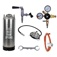 Draft Coffee Starter Kit - Nitro Coffee w/ Keg Mounted Faucet / 