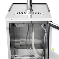 NitroNow Commercial Dual Faucet On-Demand Nitro Coffee & Iced Coffee Kegerator (Alternate View 3)