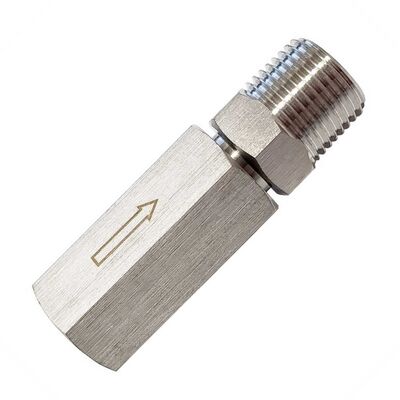 Check Valve - 304 Stainless - 3/8" FPT X MPT (Alternate View 1)