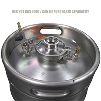 1/2" Tri-Clamp Gas Inlet for Tri-Clamp Sanke Kegs (Alternate View 2)