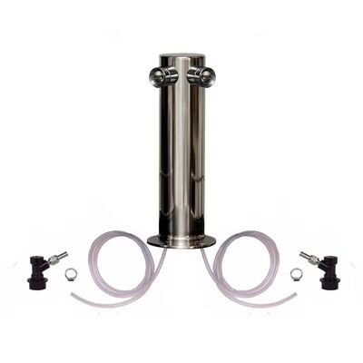 Beer Tower - 2 Faucets - Homebrew Ball Lock (Alternate View 1)