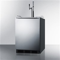 Summit 24" Wide Built-In Dual Tap Cold Brew & Nitro Coffee Kegerator (ADA Compliant) (Alternate View 3)
