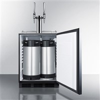 Summit 24" Wide Built-In Dual Tap Nitro Coffee Kegerator (ADA Compliant) (Alternate View 2)