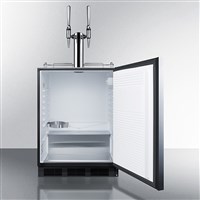 Summit 24" Wide Built-In Dual Tap Nitro Coffee Kegerator (ADA Compliant) (Alternate View 3)