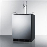 Summit 24" Wide Built-In Dual Tap Nitro Coffee Kegerator (ADA Compliant) (Alternate View 4)