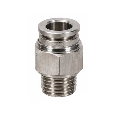 Stainless Steel Push-In Fitting - 8 mm (5/16 in.) x 1/4 in. NPT (Alternate View 1)