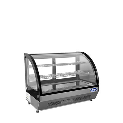 Refrigerated Countertop Merchandiser Display (Curved Glass, 3.5 Cu Ft) (Alternate View 2)