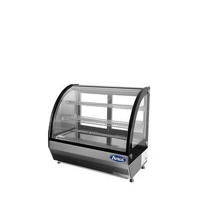 Refrigerated Countertop Merchandiser Display (Curved Glass, 3.5 Cu Ft) (Alternate View 3)