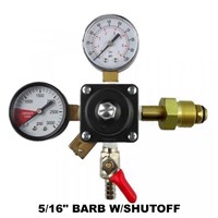 Cornelius Nitrogen Regulator - 1/4" MFL Check Valve/100psi/3000psi Gauges (Alternate View 3)