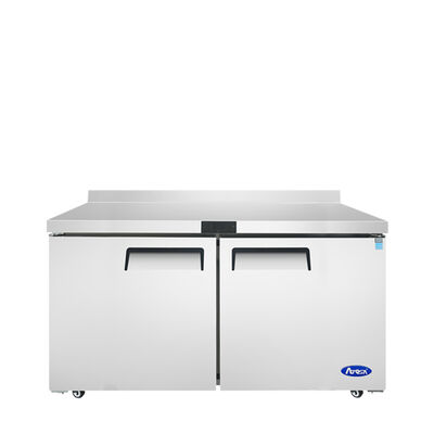 Atosa MGF8414GR 60-Inch Worktop Freezer with Backsplash (Alternate View 1)