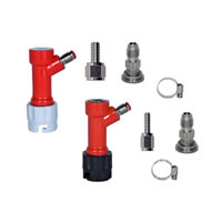 Sanke Tap to Homebrew Conversion Kit with Pin Lock Disconects (Alternate View 1)