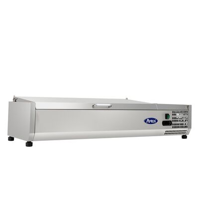 Atosa MSCT-48-10 48-Inch Refrigerated Countertop Prep Rail (Alternate View 3)