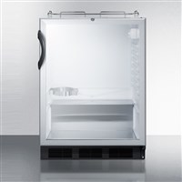 Summit ADA Compliant Undercounter Kegerator w/ Glass Door (24" Wide) / Summit ADA Compliant Undercounter Kegerator
