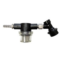 In-Line Draft Beverage Filter with Ball Lock Disconnect / 