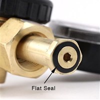 Flat O-Ring Seal for CO2 Regulator Nipple Inlet (Alternate View 2)