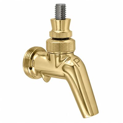 Perlick 630SS Forward Sealing Stainless Steel Beer Faucet - PVD Gold (Alternate View 2)