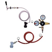 Cold Brew Coffee 1 Tap Fridge Kit - Flat Coffee Faucet / 