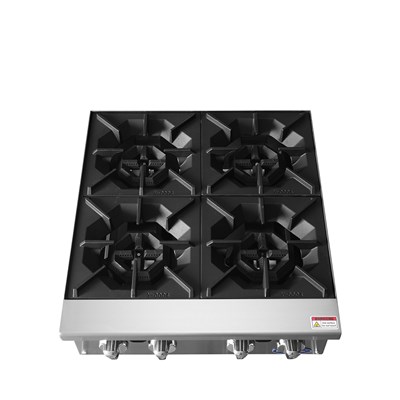 CookRite 24-in Countertop 4 Burner Hotplate w/ 128,000 BTU (Alternate View 5)