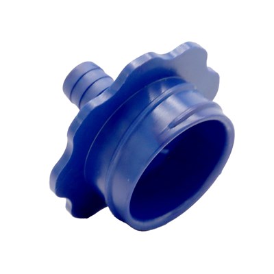 Cleaning Adapter for BIB - Screw On with Plastic Barb (SCHOLLE) (Alternate View 2)