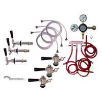 Taprite Kegerator Conversion Kit - 3 Taps (Alternate View 1)