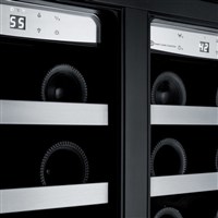 Summit Undercounter / Bult-in Wine Cooler & Beverage Center w/ Glass Doors (Alternate View 2)
