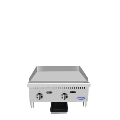 CookRite 24-in Countertop Thermo-Griddle w/ 50,000 BTU (1-in Thick Griddle Plate) (Alternate View 2)