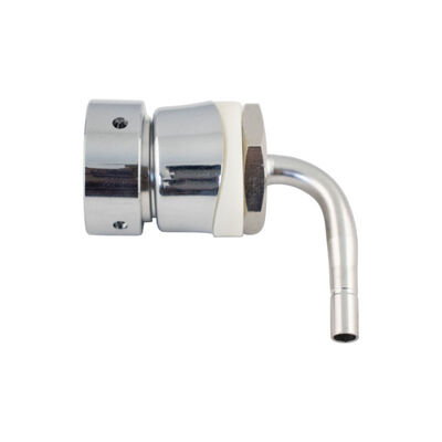 Intertap Tower Shank (Stainless) w/ Duotight Compatible Barb (Alternate View 1)