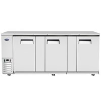 Atosa 90-in Stainless Steel Back Bar Cooler (Alternate View 1)
