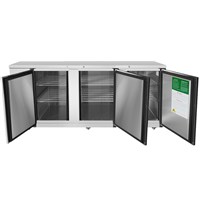 Atosa 90-in Stainless Steel Back Bar Cooler (Alternate View 2)