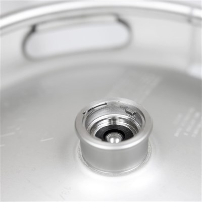 Sanke "D" Stainless Steel US Keg - 20L (5.28 Gallon) (Alternate View 2)