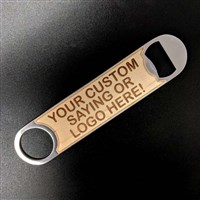 Bartender Bottle Opener with Custom Engraved Logo (Alternate View 1)